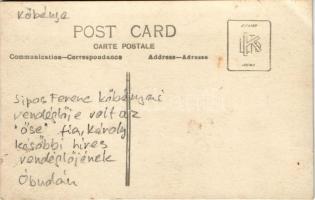 Budapest X. Kőbánya, Sipos Ferenc vendéglője. photo (vágott / cut)