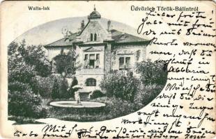Törökbálint, Walla lak, villa (EM)