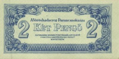 1944. "A Vörös Hadsereg Parancsnoksága" 2P (5x), 5P (5x) T:I,II+