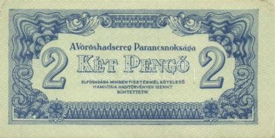 1944. "A Vörös Hadsereg Parancsnoksága" 2P (5x), 5P (5x) T:I,II+