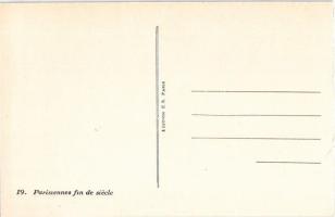 Parisiennes fin de siecle. Edition E.S. Paris / Erotikus hölgyek / Erotic ladies