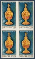 1970 A magyar ötvösség remekei 1Ft vágott négyestömb