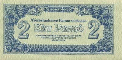 1944. "A Vörös Hadsereg Parancsnoksága" 2P (5x), 5P (5x) T:I,II+