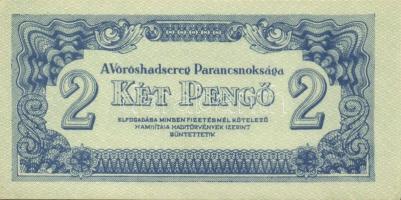 1944. "A Vörös Hadsereg Parancsnoksága" 2P (3x), 5P (3x) T:I,II+