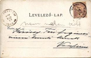 1900 Tarcsa, Tarcsafürdő, Bad Tatzmannsdorf; Mária villa és Karolina villa. Hönigmann kiadása / Mari...