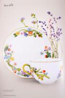 7 db Herendi porcelánokkal foglakozó mintakönyv, dekor könyv, formakönyv, történet, stb, mintalapokk...