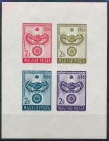 1965 Együttműködés vágott blokk (5.500)