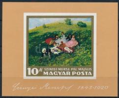 1966 Festmény I. vágott blokk