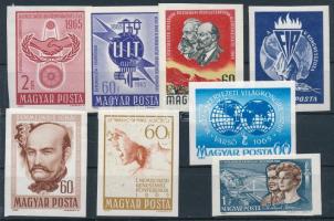 1965 Évfordulók - események (III.) vágott sor (10.000)