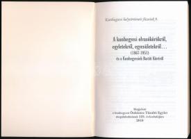 Víg Márta: A kunhegyesi olvasókörökről, egyletekről, egyesületekről... (1867-1951) és a Kunhegyesiek...