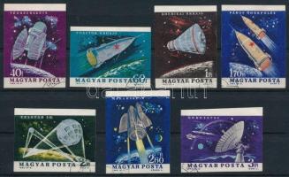 1964 Az űrkutatás eredményei vágott sor 30f nélkül