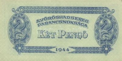 1944. "A Vörös Hadsereg Parancsnoksága" 2P (3x), 5P (3x) T:I,II+