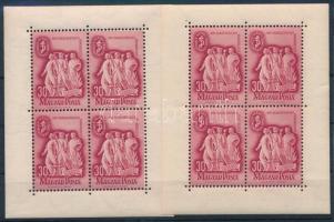 1948 2 db Szakszervezet kisív (14.000)