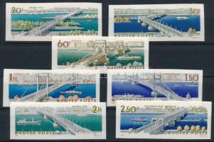 1964 Budapest hídjai vágott sor (15.000)