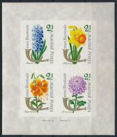 1963 Bélyegnap (36.) - Virág (II.) vágott blokk (6.000)