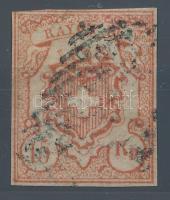 Svájc 1852 Mi 12 (Mi EUR 130.-)