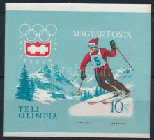 1964 Téli olimpia (II.) - Innsbruck vágott blokk (6.000)