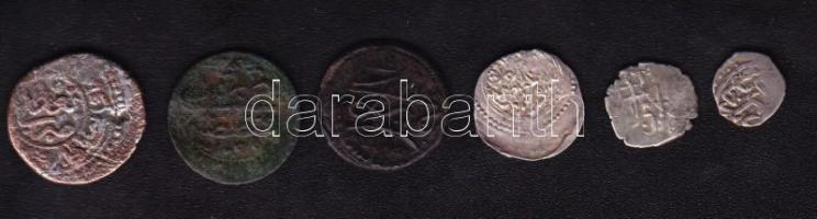 Keleti pénzek XVI.sz.(török, iráni, marokkói) 6db T:4