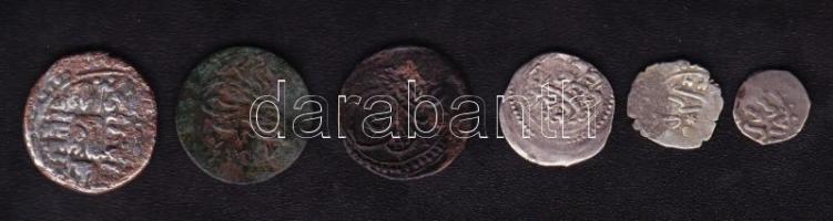 Keleti pénzek XVI.sz.(török, iráni, marokkói) 6db T:4