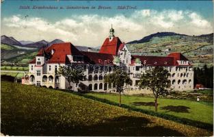 1914 Bressanone, Brixen (Südtirol); Städt. Krankenhaus u. Sanatorium / hospital and sanatorium (EK)
