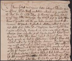 1691. nov. 30. Nagyilosva,
Jobbágy-szerződés Elerics Jakab és Ilosvay Péter között, amelyben Eleric...