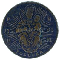 1765PH-KM Poltura Cu "Mária Terézia" T:VF,F
Huszár: 1751., Unger III.: 1270.c