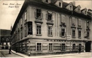Graz (Steiermark), Hotel Ross (August Zach) / hotel and restaurant (EK)