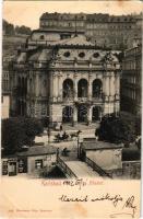 1902 Karlovy Vary, Karlsbad; Theater / theatre (EK)
