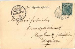 1902 Karlovy Vary, Karlsbad; Theater / theatre (EK)