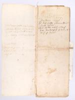 1551. Regisztrum a Szent Márton (Pozsony?) egyház vagyonáról és bevételeiről. 1558-as kiegészítéssel...