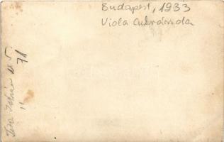 Budapest (?) cukrászda belső, személyzettel. photo (non PC) (EB)