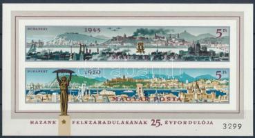 1970 Felszabadulás I. vágott blokk