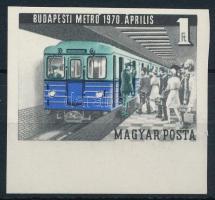 1970 Metró II. vágott bélyeg