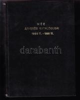 19 év áralakulása az árverések tükrében MÉE árveréseinek elért árakkal beírva 1986-96 + 1996-2005 2db