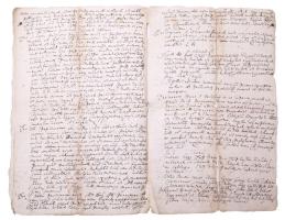 1649. szept. 28. Sasvár Felvidék (Sastín, Szlovákia), Ugocsa vármegyei bíróságon (sedria) előadott p...