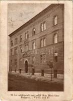 1935 Budapest I. M. kir. adóhivatali tisztviselők Bráz János háza. Várfok utca 10. (kopott sarkak / worn corners)