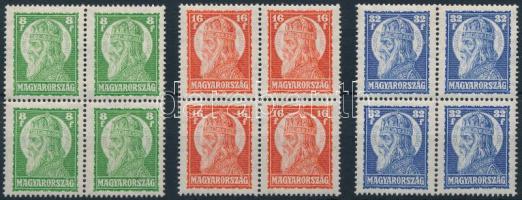 1929 Szent István sor négyestömbökben (8.800)