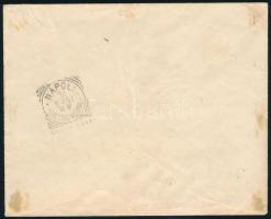 1901 Peterdi levél Turul 3 x 1f + 2f + Hírlapbélyeggel bérmentesítve "MESSINA" - Nápoly sz...