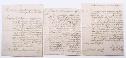 ca 1700-1800 6 db magánlevél, magyar nyelven. Kárpátaljai felvidéki vonatkozásúak.