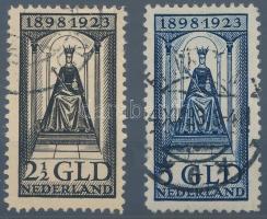 Hollandia 1923 Mi 132-133 ritka, szép darabok! RR! (Mi EUR 450.-)