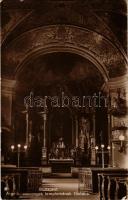 1932 Budapest V. Angolkisasszonyok templomának főoltára, belső (EK)