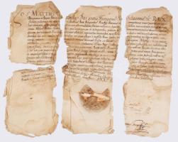 1611 II. Mátyás magyar király (1557-1619) oklevele, melyben királyi kegyelemben részesíti Syttkey (S...