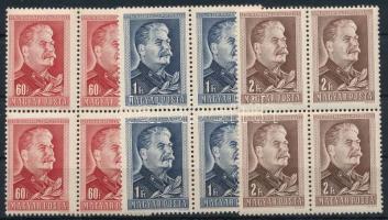 1949 Sztálin sor négyestömbökben (5.600)