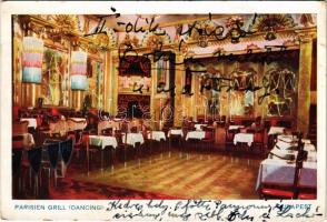 1932 Budapest VI. Parisien Grill Dancing, belső. Paulay Ede utca 35. Halmi Foto. Pallas kiadása (EB)