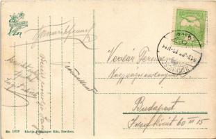 1913 Tátra, Magas-Tátra, Vysoké Tatry; Csorba-tó, Grand Hotel szálloda. Feitzinger Ede No. 1019. / S...