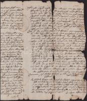 1648. jún. 8. Komlósy Tamás özvegyének, Szepesy Katának rozsályi Kun István ellen Alsókaraszló Kárpá...