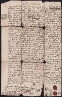 1693. jan. 2. A Fancsikán Kárpátalja (ma [Fancsikove], Ukrajna) lakó Kemenczi László és felesége Galgóczy Erzsébet kölcsönhöz folyamodott, és 112 Ft-ot vett fel Nyitos Pap Istvántól. Cserébe zálogba adták neki a Verbőcön (ma [Verbovec], Ukrajna) lakó Ambrus nevű jobbágyuk két fiát. A szerződést tanúk előtt kötötték meg: Ignáci István, Góscy Pál, Pongrác Pál (Ugocsa vármegyei ülnök) A dokumentum a hajtások mentén elszakadt, ellenben kiváló állapotban vannak a két fél gyűrűspecsétjei. Ezzel együtt olvashatóak az írástudatlan szerződő felek gyermeteg monogramjai.