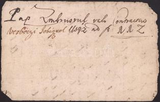 1693. jan. 2. A Fancsikán Kárpátalja (ma [Fancsikove], Ukrajna) lakó Kemenczi László és felesége Gal...