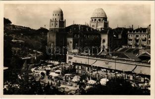 Budapest XI. Szt. Gellért hullámfürdő terasza