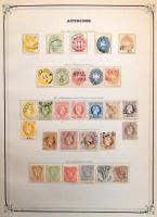 Osztrák és magyar gyűjtemény nagyalakú albumban, sok jó értékű darab, sok beazonosítatlan anyag. Mag...